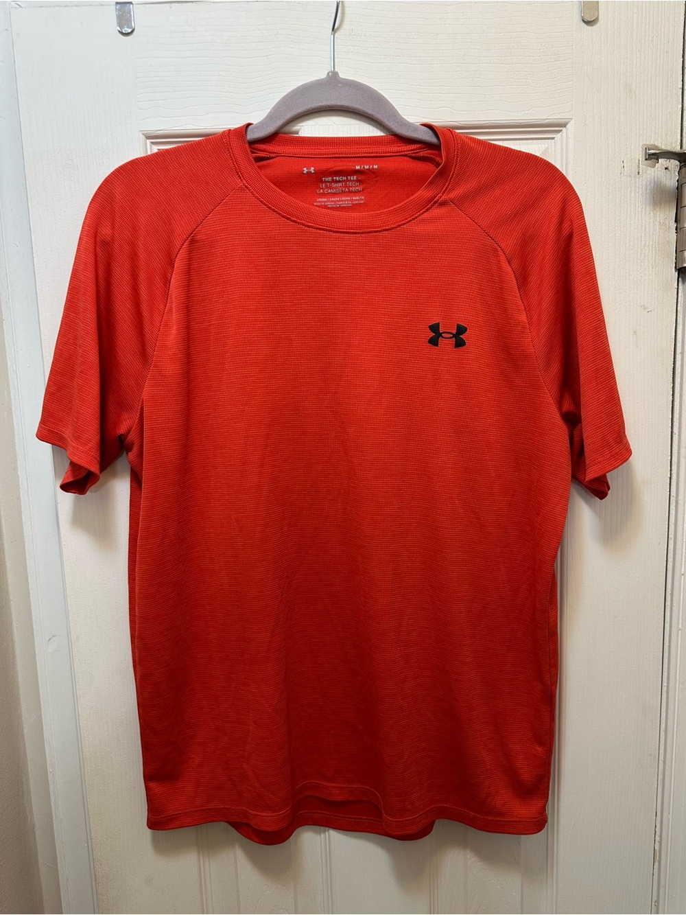Under Armour Men's Bright Red Short Sleeve Performance Tee